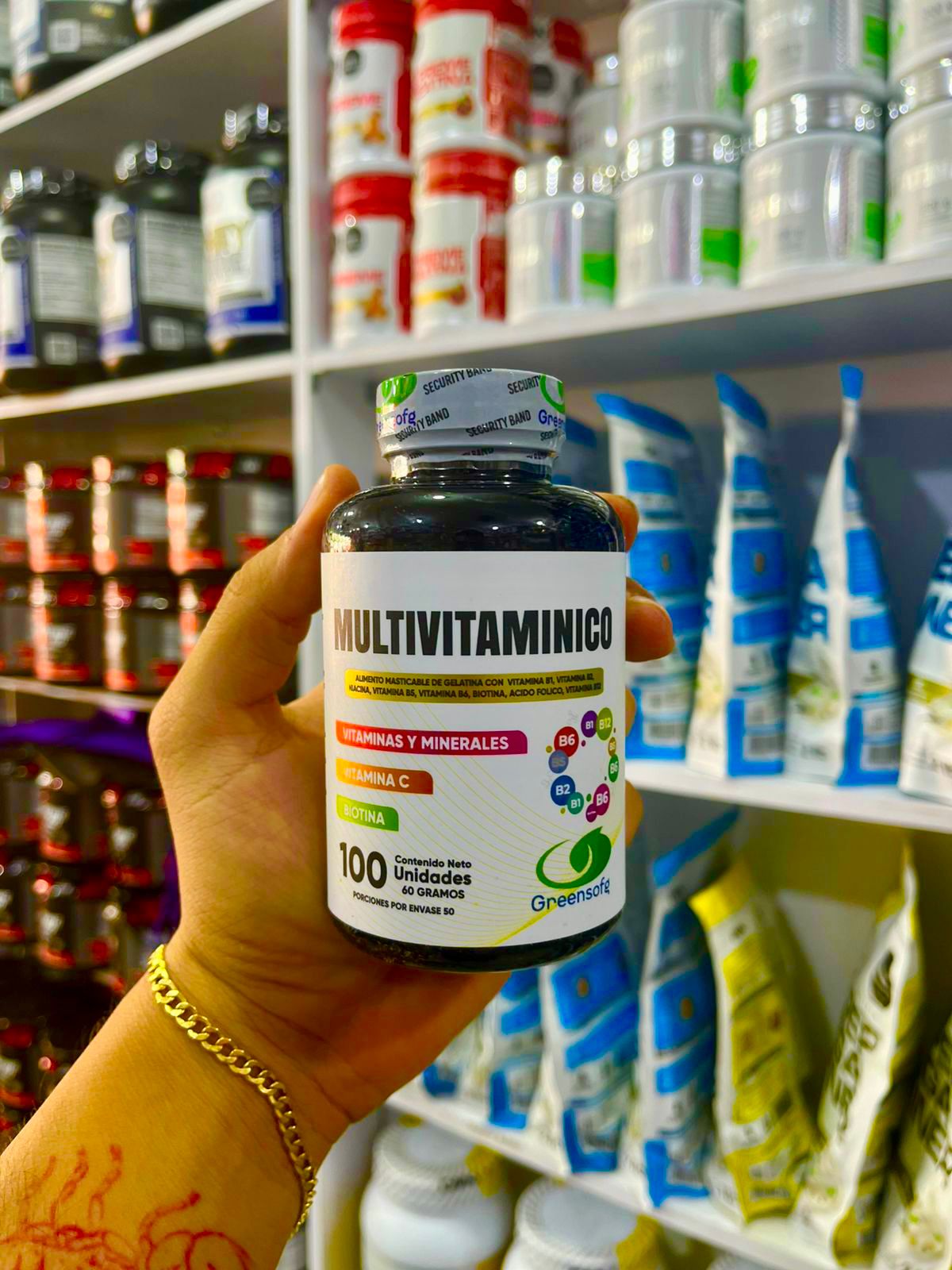 GREENSOFG MULTIVITAMINICO *100 UND