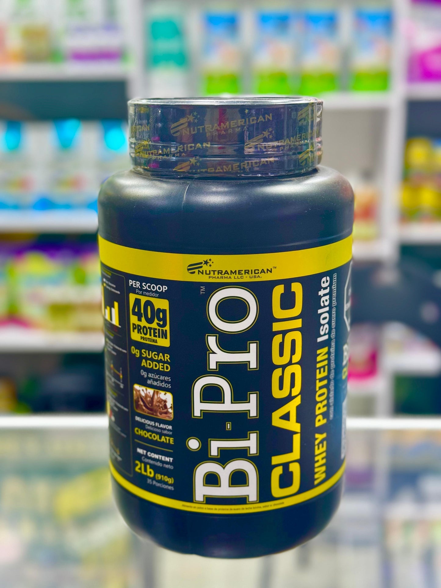 NUTRAMERICAN PROTEINA BIPRO CLASSIC CHOCOLATE POTE * 2 LIBRAS