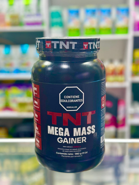 PROTEINA TNT MEGAMASS GAINER VAINILLA * 3 LIBRAS