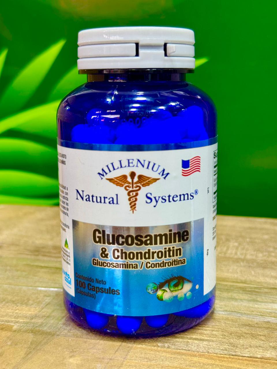 MILLENIUM NATURAL SYSTEM GLUCOSAMINA CHONDROITIN *100 CAPSULAS