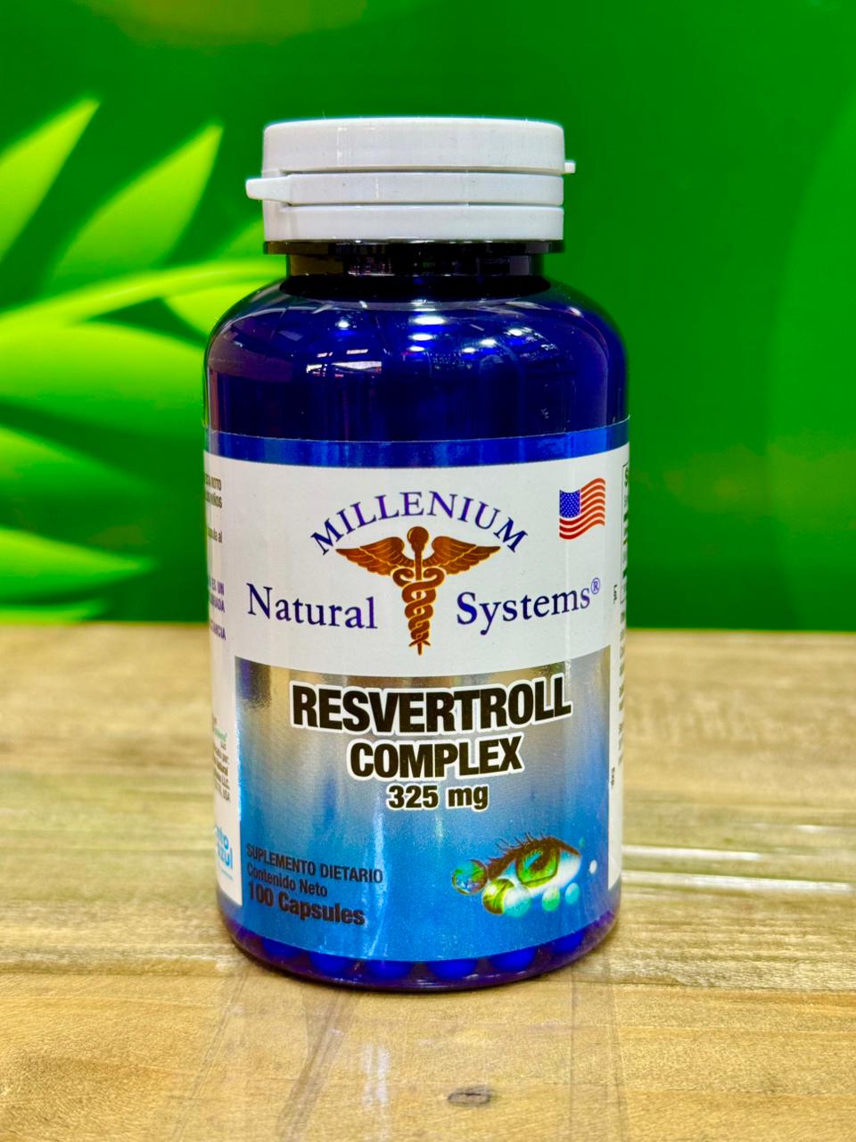 MILLENIUM NATURAL SYSTEM RESVERTROLL COMPLEX 325 MG *