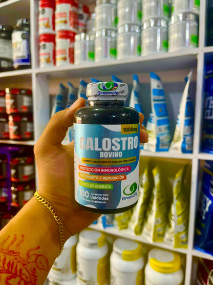 GREENSOFG CALOSTRO BOVINO *100 UND