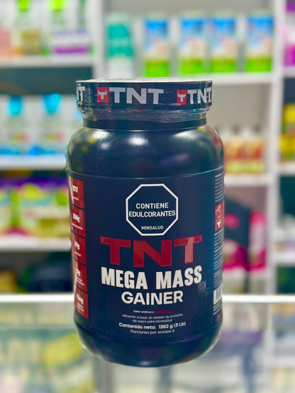 PROTEINA TNT MEGAMASS GAINER VAINILLA * 3 LIBRAS