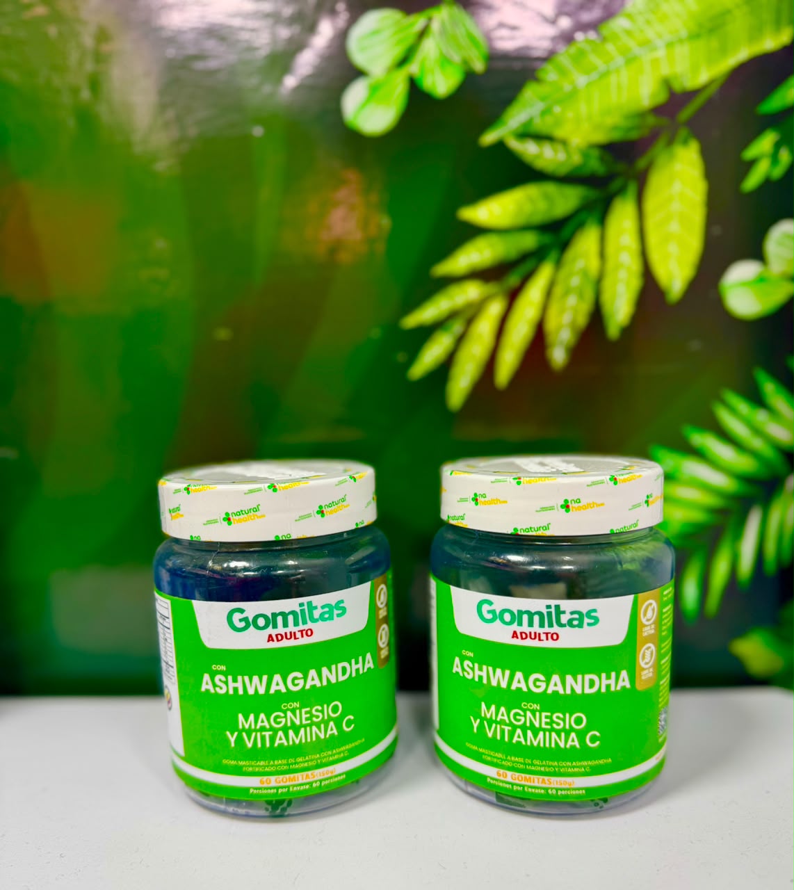 NATURAL HEALTH ASHWAGANDHA *60 GOMITAS