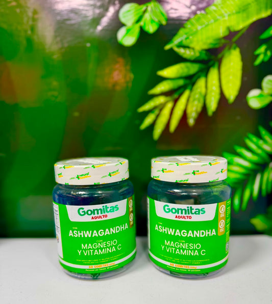 NATURAL HEALTH ASHWAGANDHA *60 GOMITAS