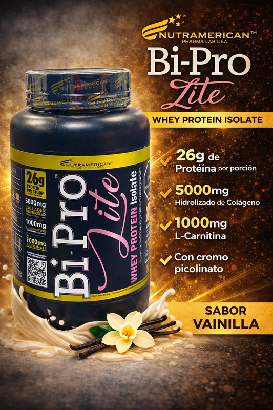 NUTRAMERICAN PROTEINA BIPRO LITE * 2.4 LIBRAS