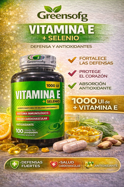 GREENSOFG VITAMINA E *100 UND