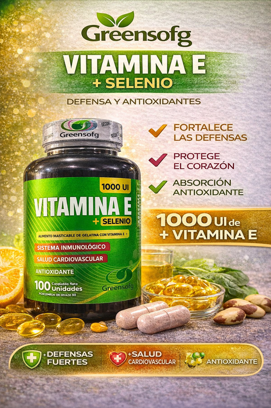 GREENSOFG VITAMINA E *100 UND