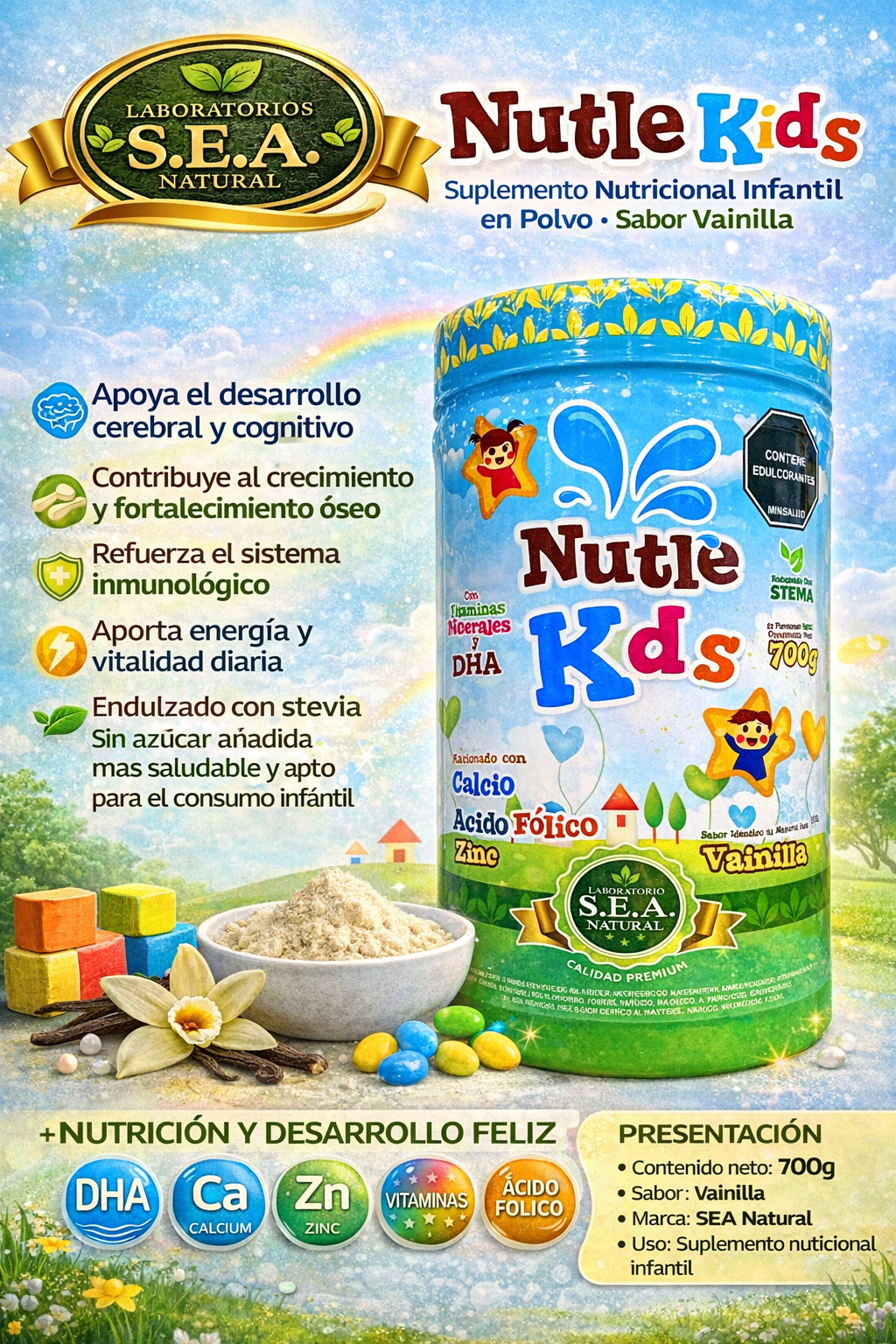 SEA NUTLE KDS *700 GR