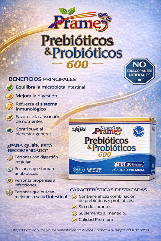 PRAME PREBIOTICO PROBIOTICOS *30 UND