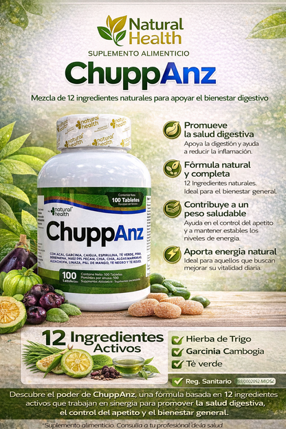 NATURAL HEALTH CHUPP ANZ *100 UND