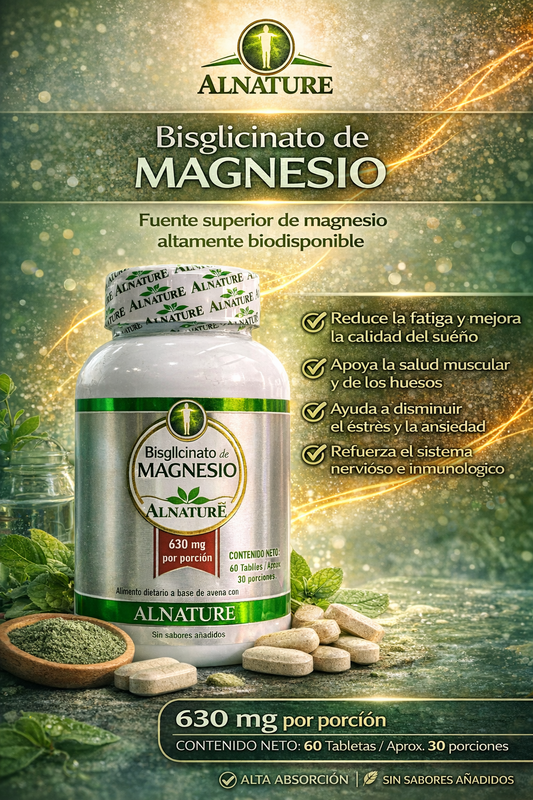 ALNATURE IMPROFARME BISGLICINATO DE MAGNESIO *60 DISCOS