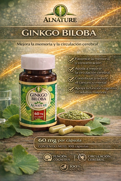 ALNATURE IMPROFARME GINKGO BILOBA *60 TABLETAS