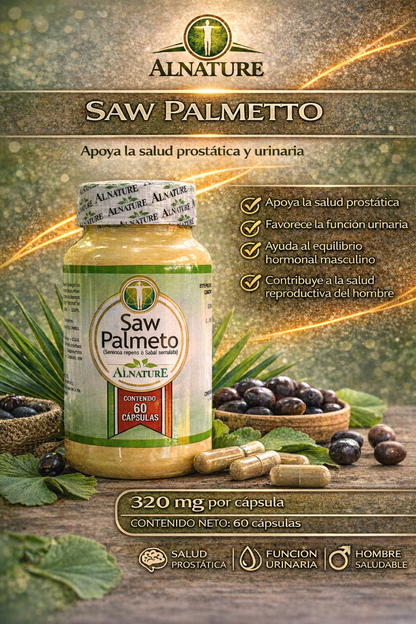 ALNATURE IMPROFARME SAW PALMETO 320 MG *60 CAPSULAS