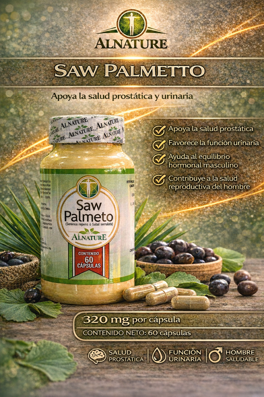 ALNATURE IMPROFARME SAW PALMETO 320 MG *60 CAPSULAS