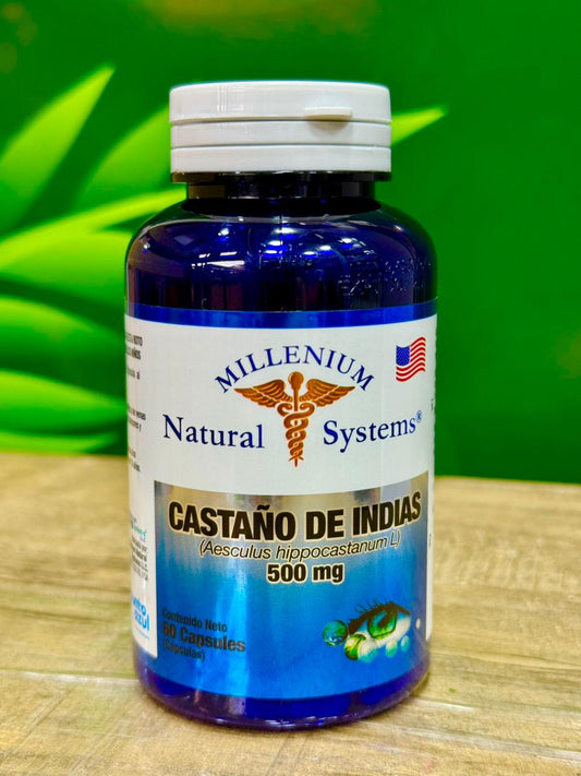 MILLENIUM NATURAL SYSTEM CASTAÑO DE INDIAS *60 CAPSULAS