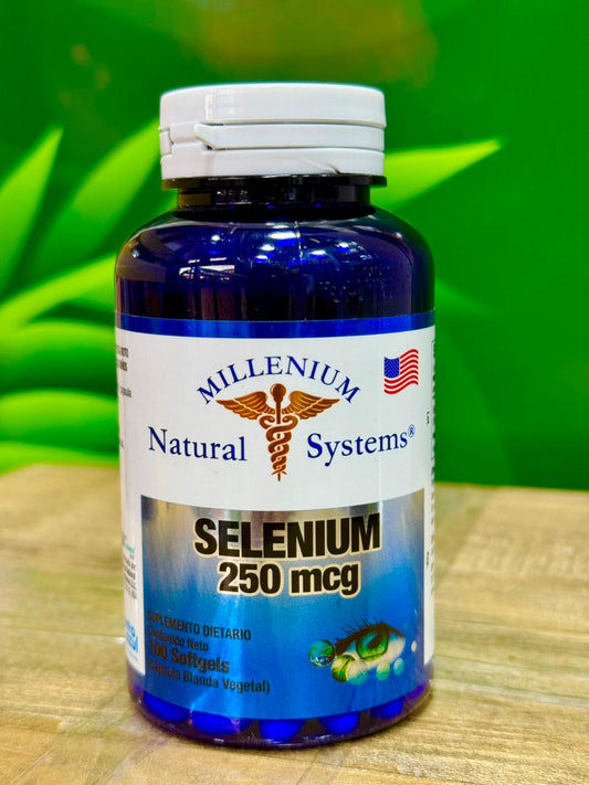 MILLENIUM NATURAL SYSTEM SELENIUM 250 MCG *100 CAPSULAS