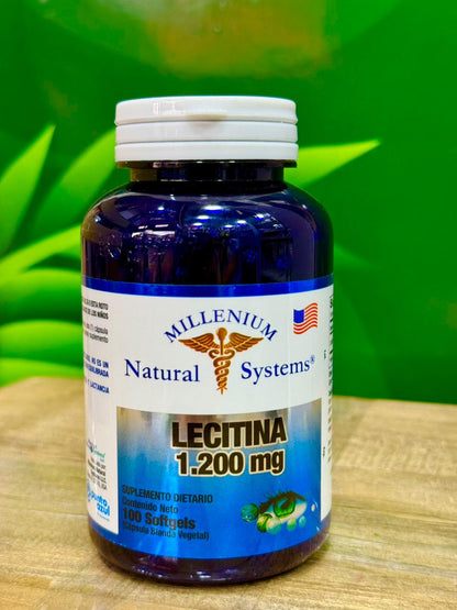 MILLENIUM NATURAL SYSTEM LECITINA *100 CAPSULAS