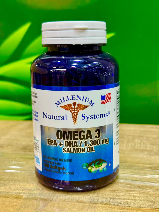 MILLENIUM NATURAL SYSTEM OMEGA 3 1300 MG *100 CAPSULAS