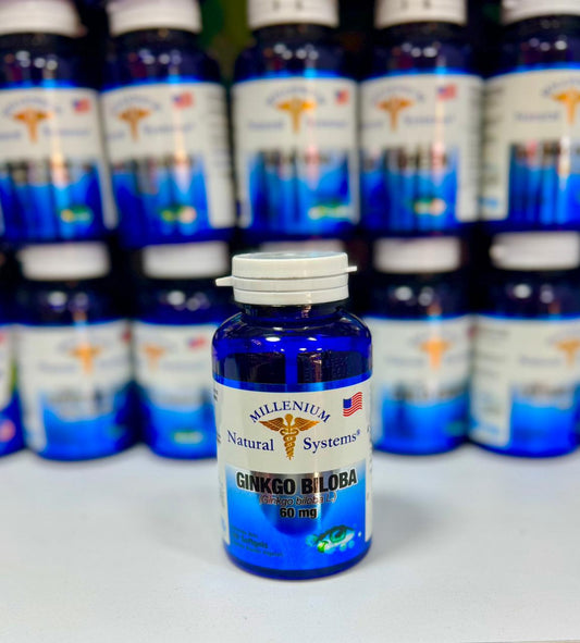 MILLENIUM NATURAL SYSTEM GINKGO BILOBA 60 MG *100 CAPSULAS