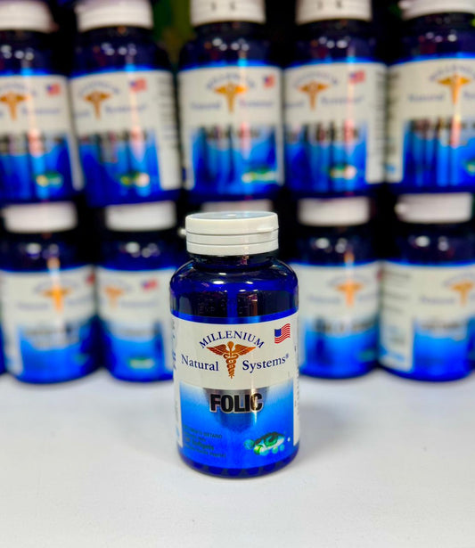 MILLENIUM NATURAL SYSTEM ACIDO FOLICO 800 MG *100 CAPSULAS