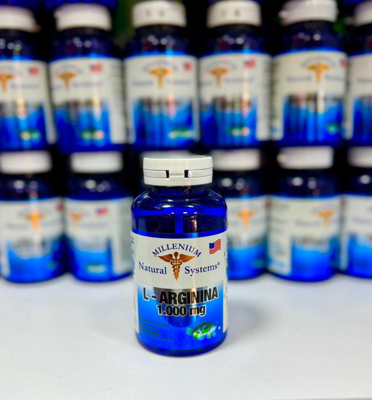 MILLENIUM NATURAL SYSTEM L-ARGININA 1000 MG *60 CAPSULAS