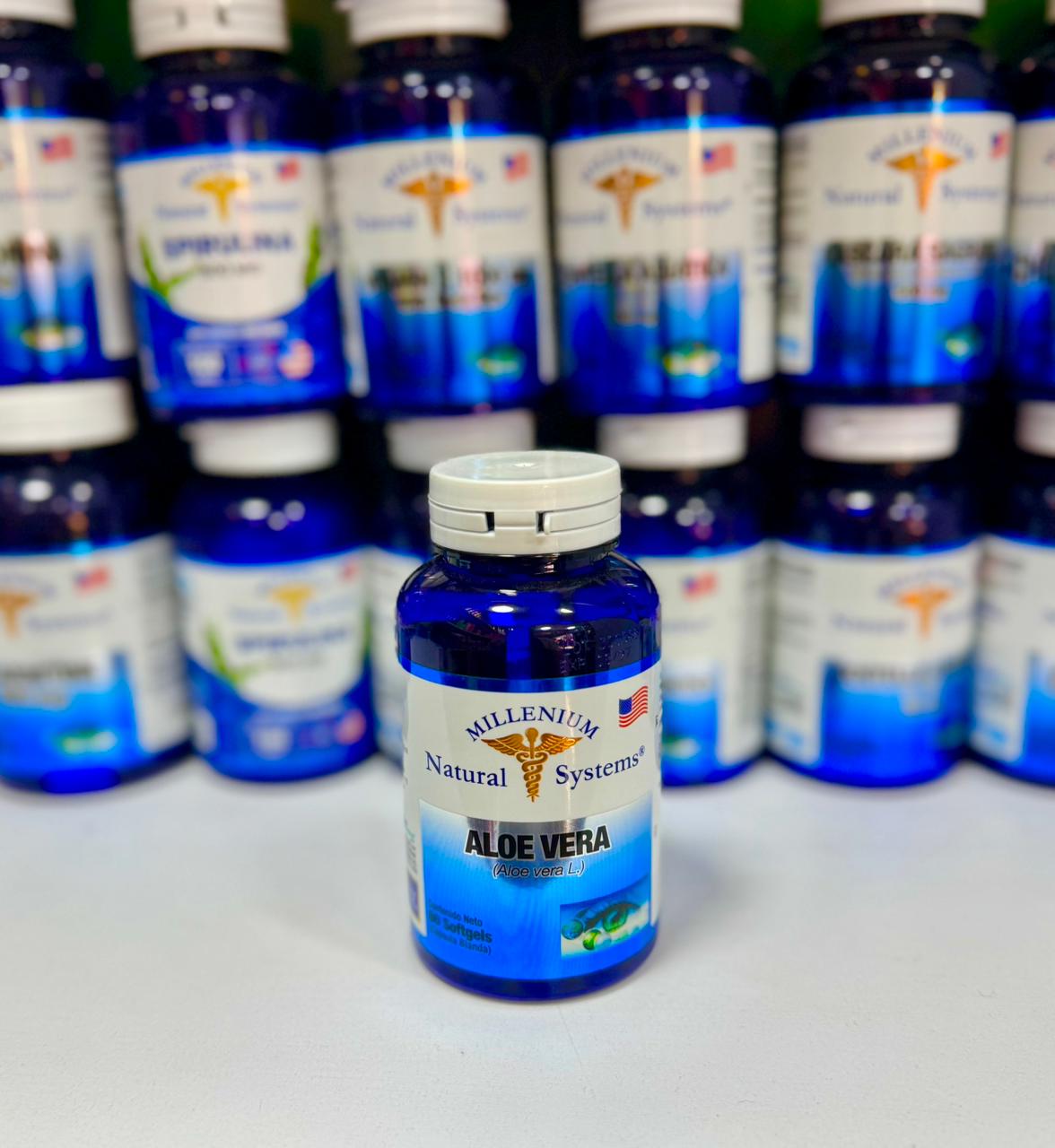 MILLENIUM NATURAL SYSTEM ALOE VERA *60 CAPSULAS