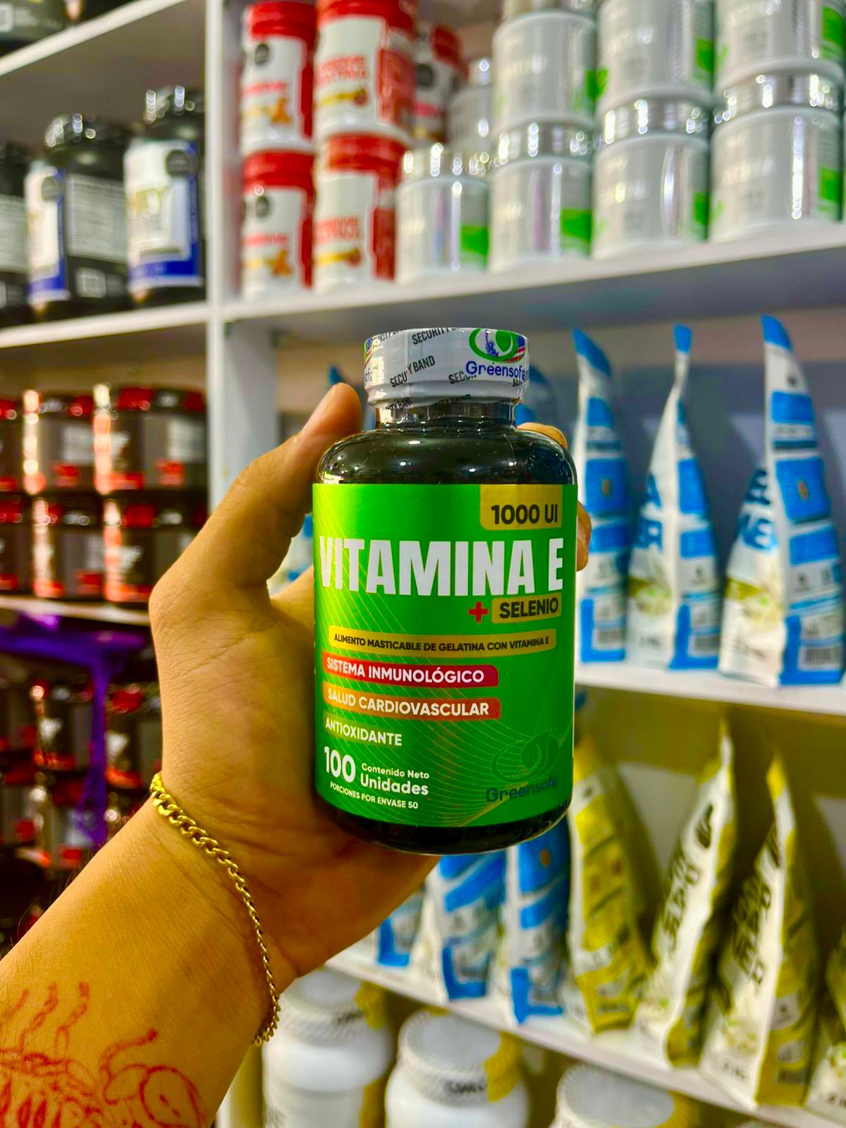 GREENSOFG VITAMINA E *100 UND