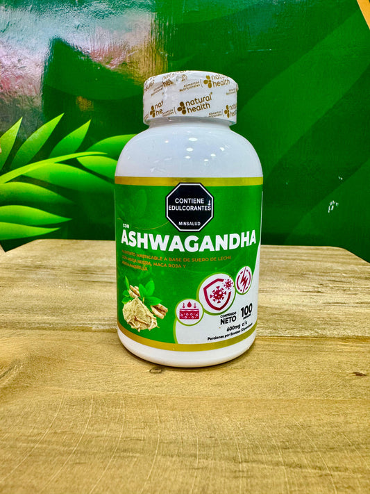 NATURAL HEALTH ASHWAGANDHA *100 UND
